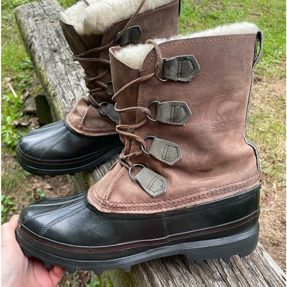 Sorel Caribou Winter Waterproof Boots Size 10 - Picture 1 of 15